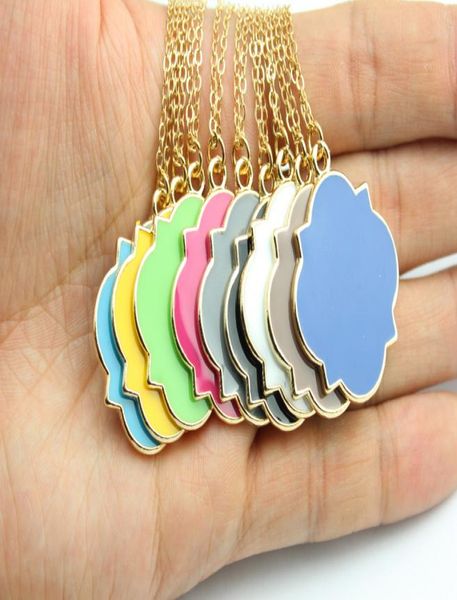 78cm gold rhodium plated long chain personalize engraved enamel quatrefoil floral monogram blanks pendant necklace for women8903115, Silver
78cm gold rhodium plated long chain personalize engraved enamel quatrefoil floral monogram blanks pendant necklace for women8903115, Silver
