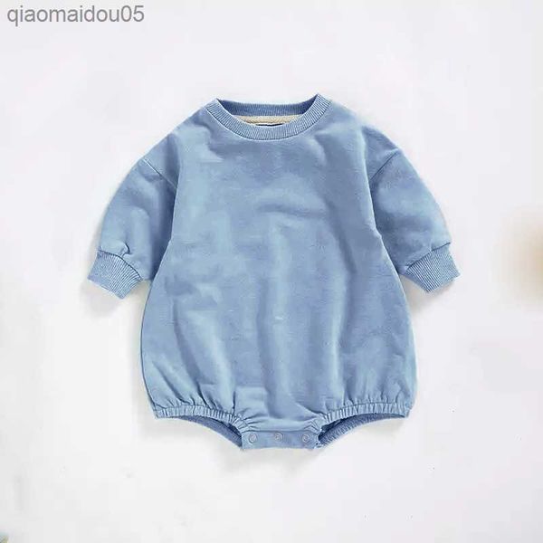 children clothing 2022 baby romper korean style spring autumn new onesie boys and girls simple casual newborn baby clothes l230712, Blue
children clothing 2022 baby romper korean style spring autumn new onesie boys and girls simple casual newborn baby clothes l230712, Blue