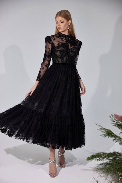 urban dresses black evening dress tea-length lace prom dress party dress high neck long sleeves a line cocktail bridesmaid evening gowns 230, White;black
urban dresses black evening dress tea-length lace prom dress party dress high neck long sleeves a line cocktail bridesmaid evening gowns 230, White;black