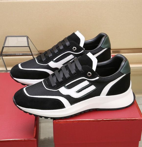 luxury brand men demmy sneakers shoes mesh & leather tchnical trainers outsole suede calf leather, synthetic & fabric skateboard walking dis, Black
luxury brand men demmy sneakers shoes mesh & leather tchnical trainers outsole suede calf leather, synthetic & fabric skateboard walking dis, Black