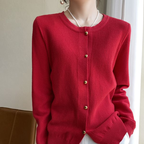 women's knits tees long sleeve women cashmere cardigan autumn and winter oneck cardigan sweater coat 230727, White
women's knits tees long sleeve women cashmere cardigan autumn and winter oneck cardigan sweater coat 230727, White