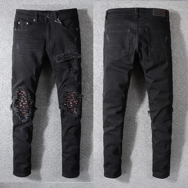 new italy style 573 men039s distressed hollow out pants art ribs patches skinny black jeans slim trousers size 284019812049, Blue
new italy style 573 men039s distressed hollow out pants art ribs patches skinny black jeans slim trousers size 284019812049, Blue