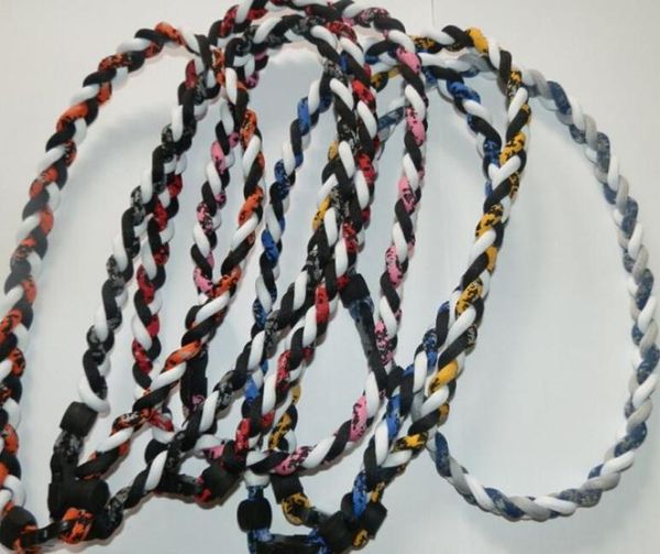 2016 titanium necklace 3 rope necklace tornado sports braided baseball softball soccer necklace size 16quot 18quot 20quot 225137948, Golden;silver
2016 titanium necklace 3 rope necklace tornado sports braided baseball softball soccer necklace size 16quot 18quot 20quot 225137948, Golden;silver