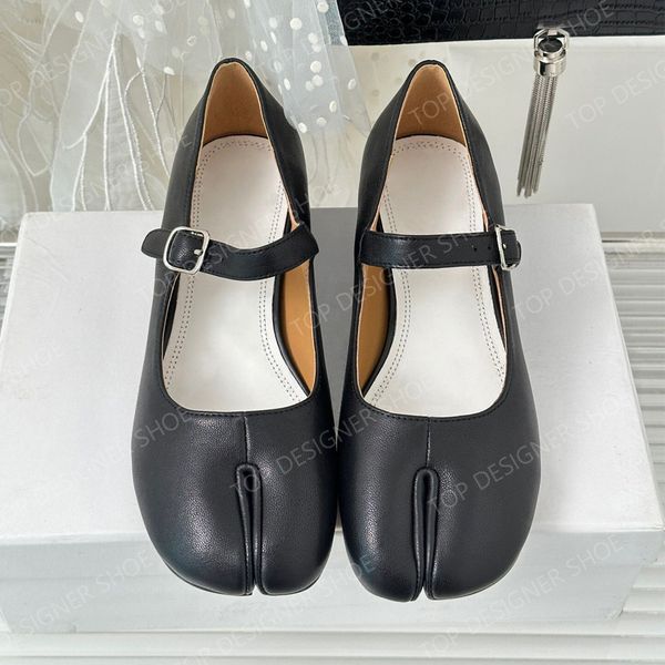 designer mary jane shoes women's dress shoes margiela tabi ballet shoes luxury brand casual shoes fashion burst leather boat shoes heel, Black
designer mary jane shoes women's dress shoes margiela tabi ballet shoes luxury brand casual shoes fashion burst leather boat shoes heel, Black