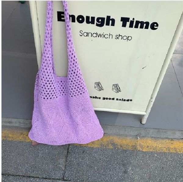 korean ins solid color diamond gotot bag hollow knitting wool bag casual underarm bag shoulder bag 03
korean ins solid color diamond gotot bag hollow knitting wool bag casual underarm bag shoulder bag 03