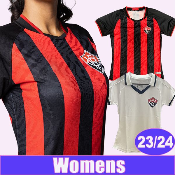 23 24 esporte clube vitoria womens soccer jerseys roberto jadson eduardo santos home away football shirts short sleeve uniforms, Black;yellow
23 24 esporte clube vitoria womens soccer jerseys roberto jadson eduardo santos home away football shirts short sleeve uniforms, Black;yellow