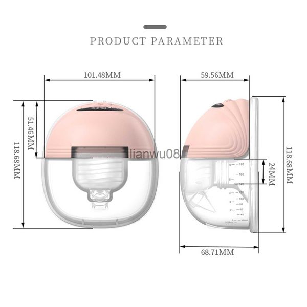 breastpumps wearable breast pump for breastfeeding portable electric breast pump hands 3 modes 12 suction with 24mm silicone flange x0726
breastpumps wearable breast pump for breastfeeding portable electric breast pump hands 3 modes 12 suction with 24mm silicone flange x0726