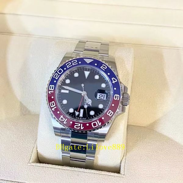 luxury bp factory 3235 automatic movement gmtii pepsi 126710 sapphire men's watch luminous sapphire waterproof watches noctilucent orig, Slivery;brown
luxury bp factory 3235 automatic movement gmtii pepsi 126710 sapphire men's watch luminous sapphire waterproof watches noctilucent orig, Slivery;brown