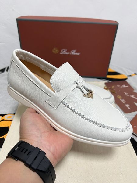 new charm buckles lp casual loafers dress shoes real leather ventilate comfortable loro open summer walk shoe ladies sneakers plus size, Black
new charm buckles lp casual loafers dress shoes real leather ventilate comfortable loro open summer walk shoe ladies sneakers plus size, Black