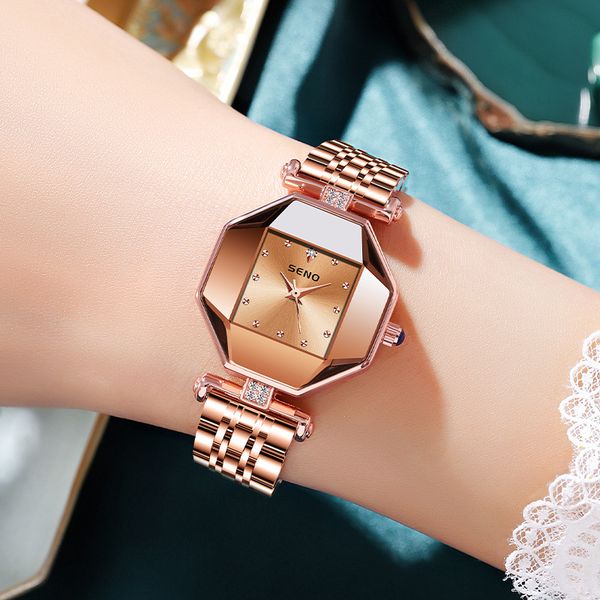 womens watch watches luxury casual watch with small square steel band waterproof quartz-battery watch, Slivery;brown
womens watch watches luxury casual watch with small square steel band waterproof quartz-battery watch, Slivery;brown