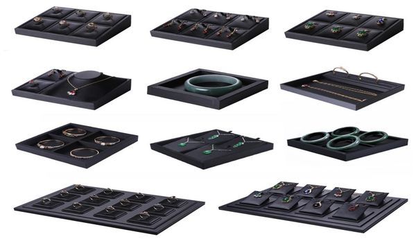 superior black pu leather ring jewelry display tray insert charm pendant earring accessories bracelet storage stand holder shelf m3063456
superior black pu leather ring jewelry display tray insert charm pendant earring accessories bracelet storage stand holder shelf m3063456