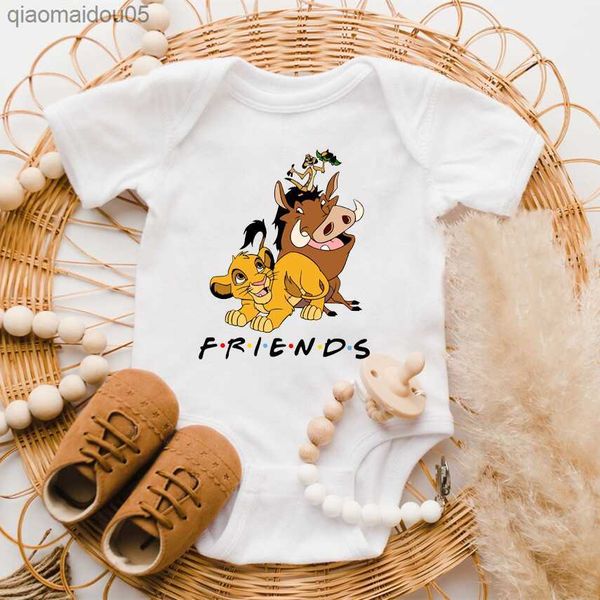 simba with his friends print funny baby boys girls clothes jumpsuits cotton short sleeve infant rompers baby onesies outfits l230712, Blue
simba with his friends print funny baby boys girls clothes jumpsuits cotton short sleeve infant rompers baby onesies outfits l230712, Blue