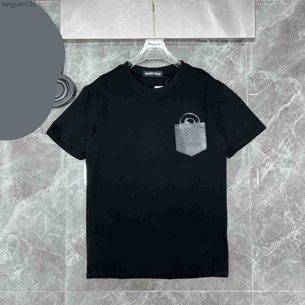 fashion brand ch men's shirts designer overlap cross print short-sleeved chest leather pockets retro sanskrit horseshoe casual couples, White;black
fashion brand ch men's shirts designer overlap cross print short-sleeved chest leather pockets retro sanskrit horseshoe casual couples, White;black