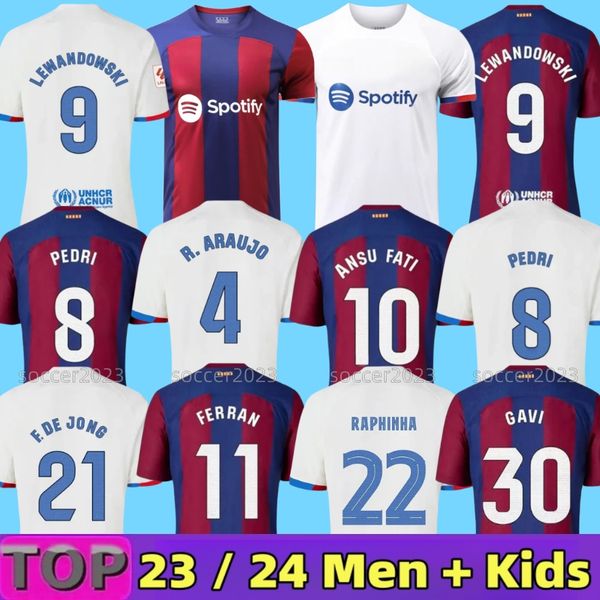 lewandowski soccer jerseys 23 24 ansu fati barcelonas pedri gavi ferran raphinha 2023 2024 f. de jong barca camisetas men kids kit sets equi, Black;yellow
lewandowski soccer jerseys 23 24 ansu fati barcelonas pedri gavi ferran raphinha 2023 2024 f. de jong barca camisetas men kids kit sets equi, Black;yellow