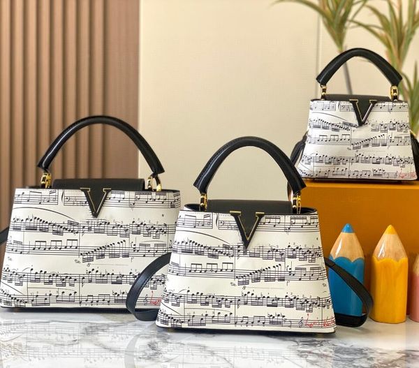 designer bags fashion musical note capucines series flap bag luxury handbags shoulder bag women bags handle totes small crossbody bag satche
designer bags fashion musical note capucines series flap bag luxury handbags shoulder bag women bags handle totes small crossbody bag satche
