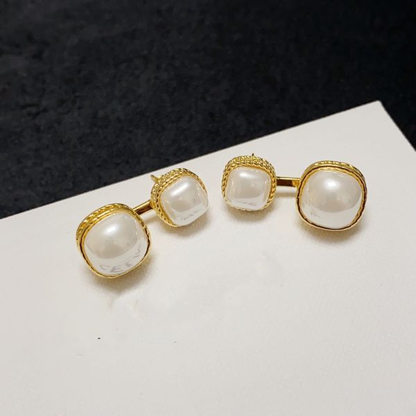 designer stud triomphe retro earring women luxury earring pearl jewelry fashion accessories gifts shf, Golden;silver
designer stud triomphe retro earring women luxury earring pearl jewelry fashion accessories gifts shf, Golden;silver