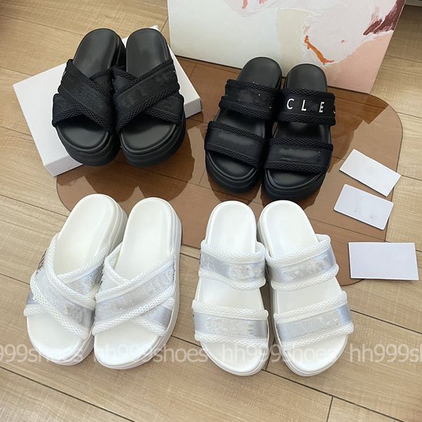platform lettering tows popular fashion luxury brand slippers for women designer sandals heels height sandals, Black
platform lettering tows popular fashion luxury brand slippers for women designer sandals heels height sandals, Black