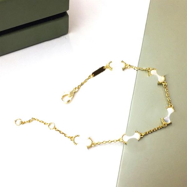 18k gold plated leaf bangle wedding bracelet chain female classic fashion style clover chain accessories with jewelry pouches poch246p, Black
18k gold plated leaf bangle wedding bracelet chain female classic fashion style clover chain accessories with jewelry pouches poch246p, Black