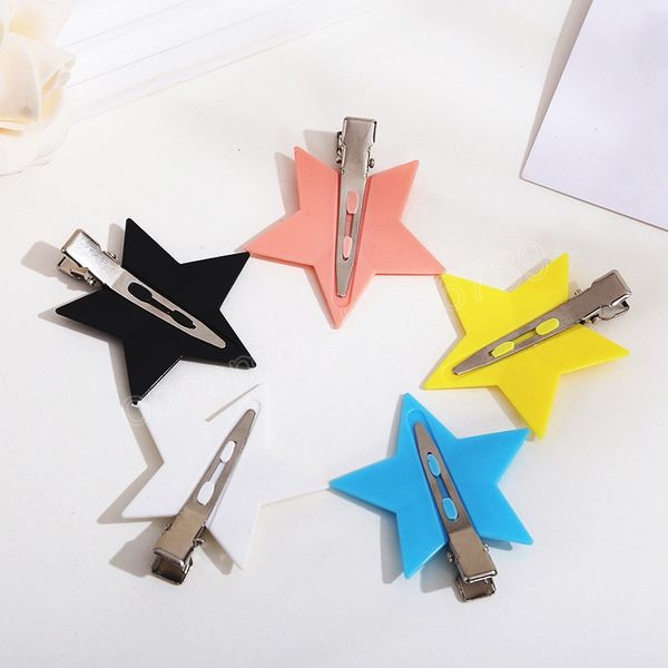 2pcs sweet colorful star shaped hair clips 2023 new simple charm women girls acrylic hairpins party hair accessories gift, Golden;silver
2pcs sweet colorful star shaped hair clips 2023 new simple charm women girls acrylic hairpins party hair accessories gift, Golden;silver