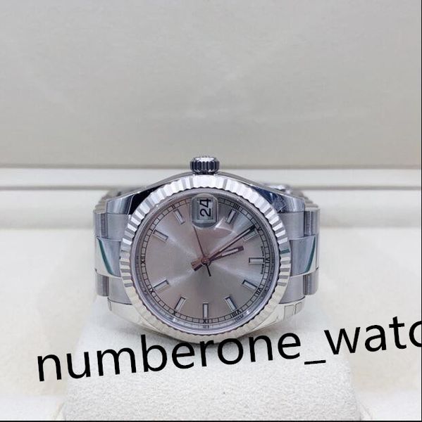 original box paper watch ladies watches 178274 31mm silver dial automatic mechanical stainless steel bracelet luxury womens wristwatches wat, Slivery;brown
original box paper watch ladies watches 178274 31mm silver dial automatic mechanical stainless steel bracelet luxury womens wristwatches wat, Slivery;brown