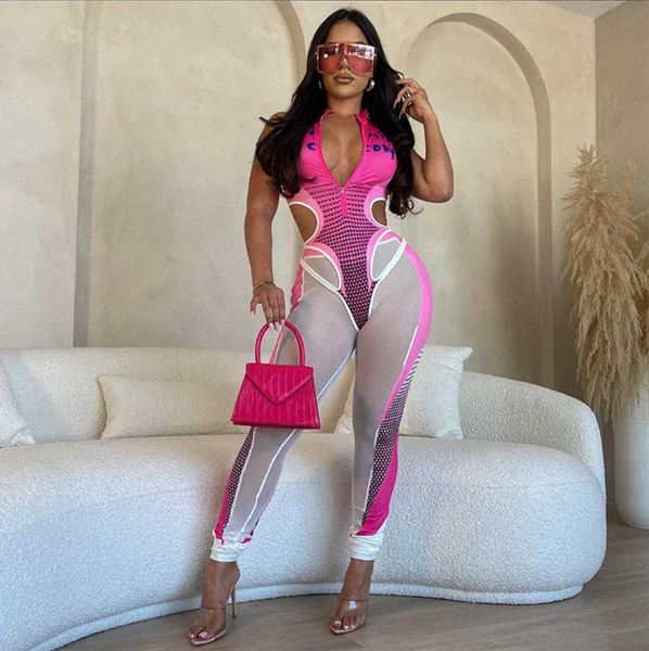2023 summer women's jumpsuits amp rompers new product hollow out print one piece mesh splice casual pants set, Black;white
2023 summer women's jumpsuits amp rompers new product hollow out print one piece mesh splice casual pants set, Black;white
