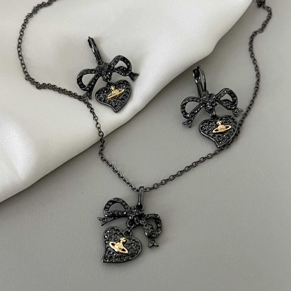 empress dowager vivian full diamond titanium black love necklace female minority earrings 2023 new fashion earrings
empress dowager vivian full diamond titanium black love necklace female minority earrings 2023 new fashion earrings
