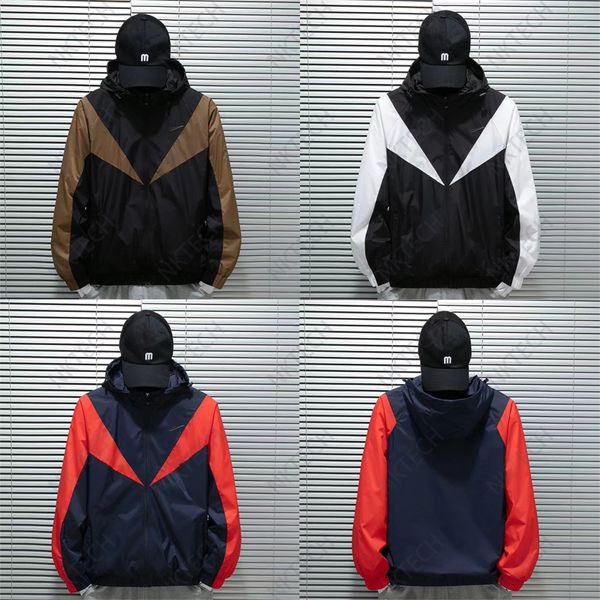 men's jacket thin geometric letter design long sleeve hooded slim fit fashion sports brand jacket zipper designer coat, Black;brown
men's jacket thin geometric letter design long sleeve hooded slim fit fashion sports brand jacket zipper designer coat, Black;brown