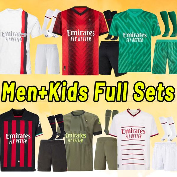 full set ibrahimovic 23 24 soccer jerseys ac milans giroud r.leao bennacer theo romagnoli florenzi tonali rebic 2023 2024 football shirt chi, Black;yellow
full set ibrahimovic 23 24 soccer jerseys ac milans giroud r.leao bennacer theo romagnoli florenzi tonali rebic 2023 2024 football shirt chi, Black;yellow