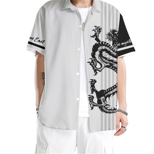 mens designer clothing shirts for men designer new style summershort sleeve shirt personality men casual beach stand collar digital printing, White;black
mens designer clothing shirts for men designer new style summershort sleeve shirt personality men casual beach stand collar digital printing, White;black