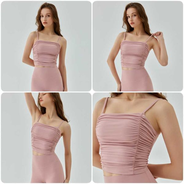 lulu new spring pleated lemon vest nakedness sports underwear one-piece lemon tank bra lemon suit gym fitness outfit woman summer shirt
lulu new spring pleated lemon vest nakedness sports underwear one-piece lemon tank bra lemon suit gym fitness outfit woman summer shirt