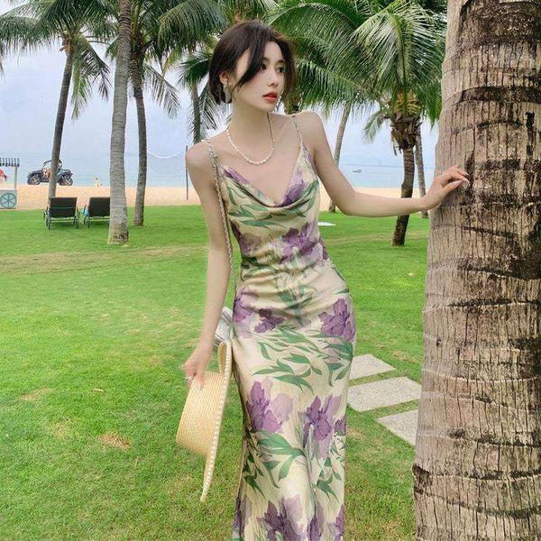 swing neck dress with spaghetti straps womens summer style elegant socialite print mid length seaside holiday, Black;gray
swing neck dress with spaghetti straps womens summer style elegant socialite print mid length seaside holiday, Black;gray
