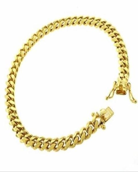 men039s miami cuban link bracelet real 14k gold plated solid sterling silver 8mm6377589, Black
men039s miami cuban link bracelet real 14k gold plated solid sterling silver 8mm6377589, Black
