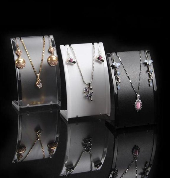 10pcs popular jewelry display stand black white clear mini size plastic neck bust pendant necklace stand earring holder set stand 8373445
10pcs popular jewelry display stand black white clear mini size plastic neck bust pendant necklace stand earring holder set stand 8373445