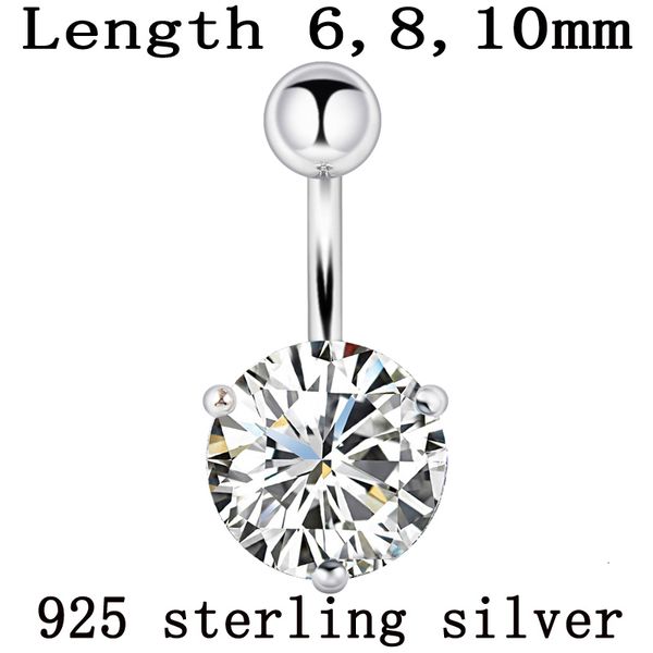 navel bell button rings belly button ring real 925 sterling silver prong 10mm zircon clear stone body jewelry navel piercing 230729
navel bell button rings belly button ring real 925 sterling silver prong 10mm zircon clear stone body jewelry navel piercing 230729