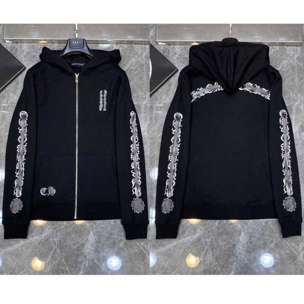 sweatshirts men's luxury fashion jackets brand ch hoodies zipper hooded men women designers sanskrit horseshoe cross pullover sweater h, Black
sweatshirts men's luxury fashion jackets brand ch hoodies zipper hooded men women designers sanskrit horseshoe cross pullover sweater h, Black