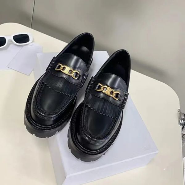 luxury designer classic brand shoes gold chain slip-on shoe real calfskin flat shoes women's office shoes high-quality casual shoes wom, Black
luxury designer classic brand shoes gold chain slip-on shoe real calfskin flat shoes women's office shoes high-quality casual shoes wom, Black