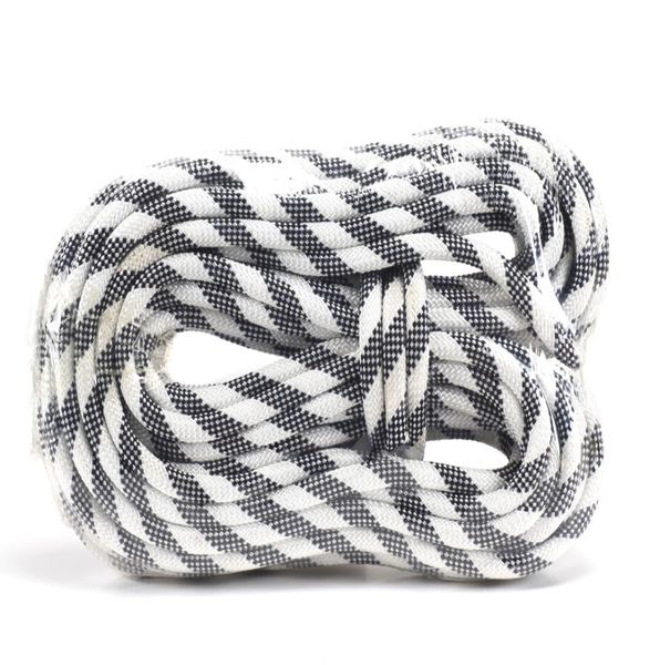 factory direct selling safety rope diameter 10mm length 20m polyester fiber black white for climbing outdoor gear accessories5756919
factory direct selling safety rope diameter 10mm length 20m polyester fiber black white for climbing outdoor gear accessories5756919