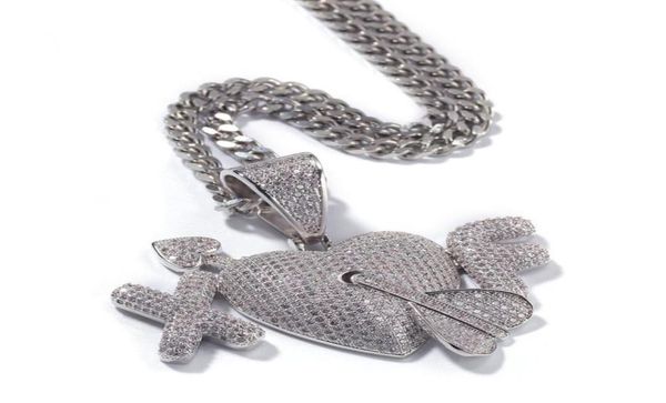 2 letters heart custom lover couple pendants necklace hip hop cz stone blin222b7333051, Silver
2 letters heart custom lover couple pendants necklace hip hop cz stone blin222b7333051, Silver