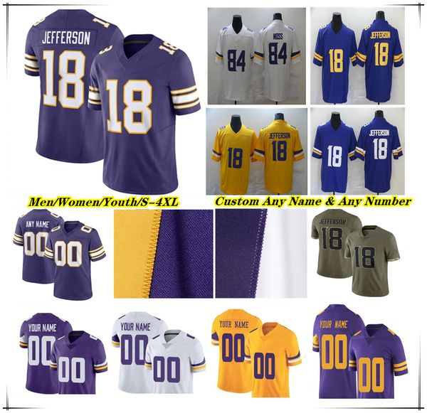 custom football jersey justin jefferson 3 addison tj hockenson kirk cousins alexander mattison randy moss k.j. osborn eric kendricks harriso, Black;red
custom football jersey justin jefferson 3 addison tj hockenson kirk cousins alexander mattison randy moss k.j. osborn eric kendricks harriso, Black;red