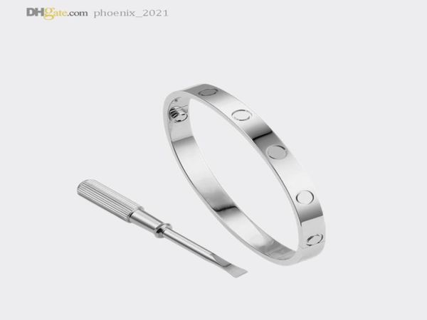 love screw bracelet mens bangle designer bracelets for women silver bracelet luxury jewelry titanium steel goldplated never fade 9612975, Black
love screw bracelet mens bangle designer bracelets for women silver bracelet luxury jewelry titanium steel goldplated never fade 9612975, Black