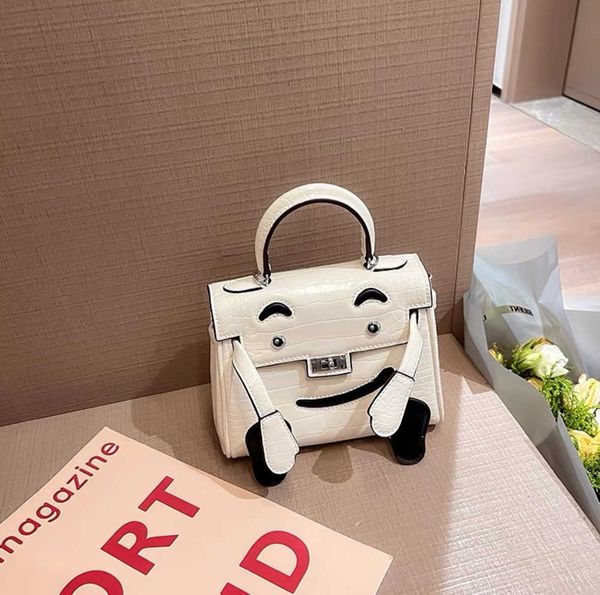new women's bag single shoulder cross bag handbag with smiley bag