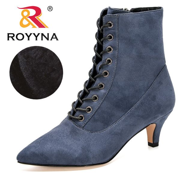 boots royyna style ankle boots women heels pointed toe western boots ladies high flock short plush winter shoes feminimo 230728, Black
boots royyna style ankle boots women heels pointed toe western boots ladies high flock short plush winter shoes feminimo 230728, Black