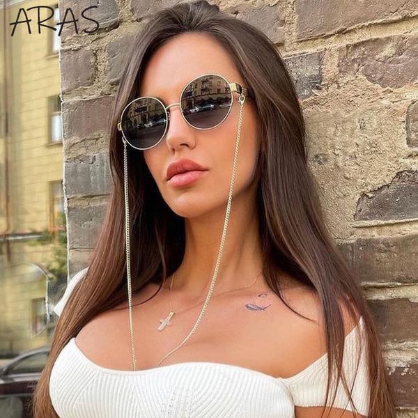 sunglasses trendy retro round women with chain 2023 brand designer fashion oval sun glasses female shades vintage punk eyewear 230729, White;black
sunglasses trendy retro round women with chain 2023 brand designer fashion oval sun glasses female shades vintage punk eyewear 230729, White;black