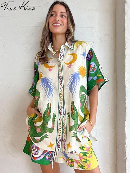 women's two piece pants summer print women shirt shorts sets beach holiday casual loose lady suits short sleeve shirts elastic waist sh, White
women's two piece pants summer print women shirt shorts sets beach holiday casual loose lady suits short sleeve shirts elastic waist sh, White