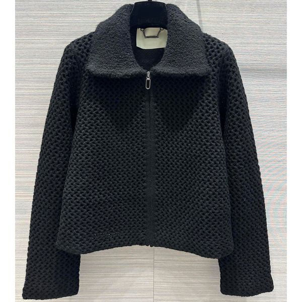 7.29 fashion comfortable zipper 100% cashmere hollow out knitted cardigan women's sweaters, White;black
7.29 fashion comfortable zipper 100% cashmere hollow out knitted cardigan women's sweaters, White;black