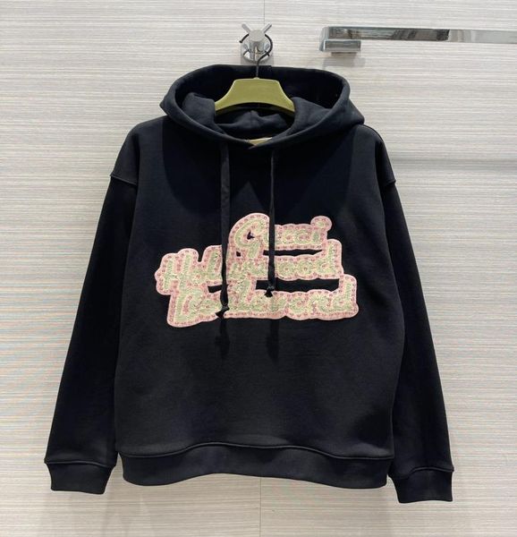 women039s hoodies sweatshirts 2022 european designer designed heavy craft embroidery bead set bead letter hoodie7078068, Black
women039s hoodies sweatshirts 2022 european designer designed heavy craft embroidery bead set bead letter hoodie7078068, Black