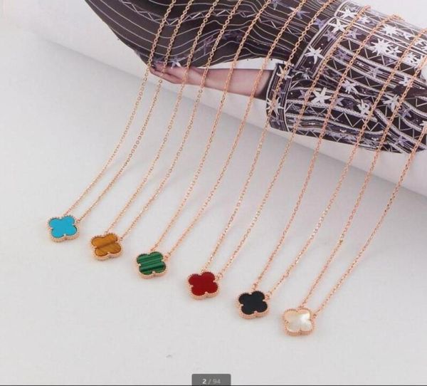 classic titanium steel pendant necklaces 18k gold plated four leaves clover women luck necklace earrings bracelet designer jewelry7804964, Silver
classic titanium steel pendant necklaces 18k gold plated four leaves clover women luck necklace earrings bracelet designer jewelry7804964, Silver
