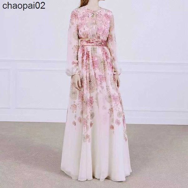 designer dress french retro dress, pink printed long dress and ankle long sleeve temperament dress, new women designer clothing 7, White;black
designer dress french retro dress, pink printed long dress and ankle long sleeve temperament dress, new women designer clothing 7, White;black