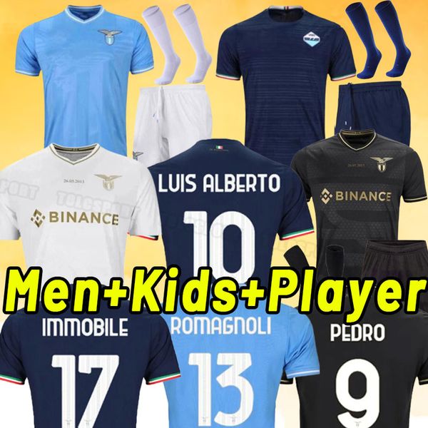 23 24 ss lazio immobile soccer jerseys 2023 2024 10th anniversary luis bastos sergej badelj lucas j.correa zaccagni marusic men kids kit foo, Black;yellow
23 24 ss lazio immobile soccer jerseys 2023 2024 10th anniversary luis bastos sergej badelj lucas j.correa zaccagni marusic men kids kit foo, Black;yellow