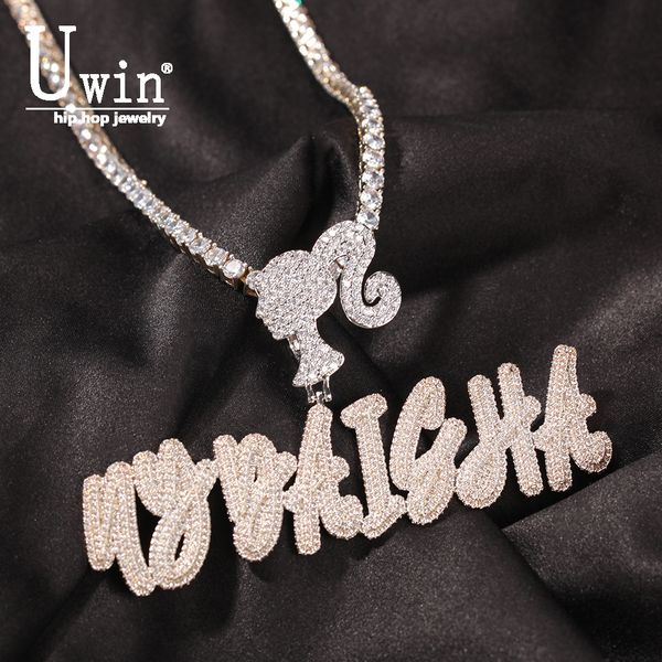 pendant necklaces uwin icy girl hook name necklace brush custom letters pendant iced out letters pendant necklace personalised gift 230728, Silver
pendant necklaces uwin icy girl hook name necklace brush custom letters pendant iced out letters pendant necklace personalised gift 230728, Silver